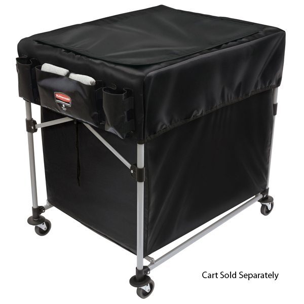 Rubbermaid Large Black Cover for X-Carts