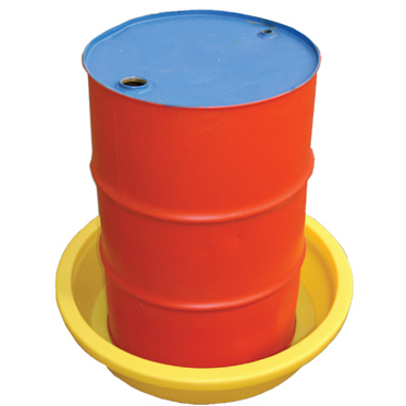 50 Litre Round Spill Tray for Single 205 Litre Drum