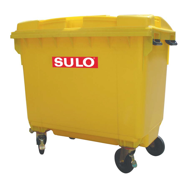 SULO 660 Litre Wheelie Bin with/without lid opening device