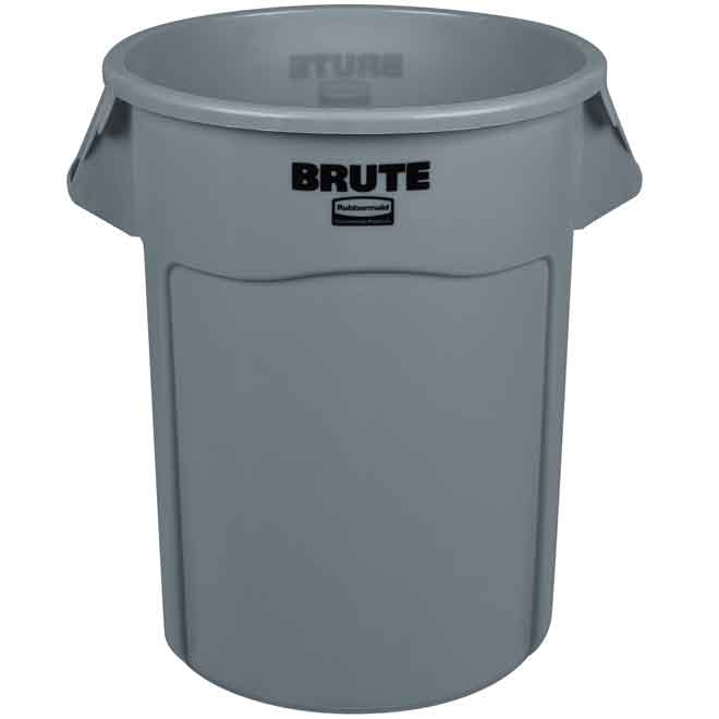 Rubbermaid 2655 BRUTE 208.2 Litre Round Containers & Accessories