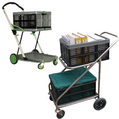 Clax Cart Folding Traymobile Trolley