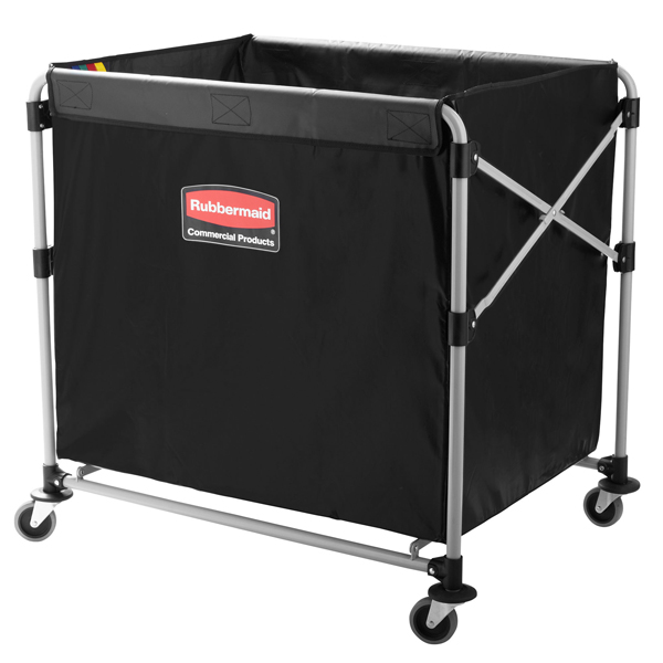 Rubbermaid 300 Litre Collapsible X-Cart Laundry Trolley