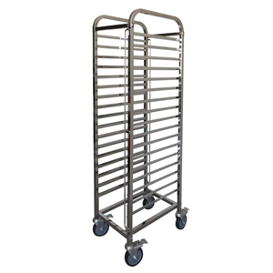 Mantova 1/1 Gastronorm Trolley Stainless-Steel Tube