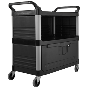 Rubbermaid Equipment Cart Xtra Enclosed and Lockable