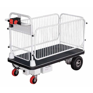 Powered Platform Trolley 400kg - Available with or without cage
