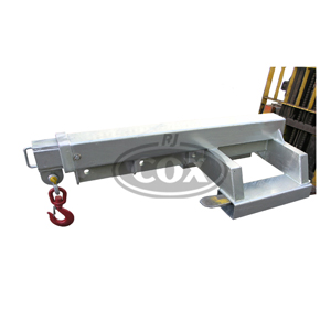 Wide Pocket Fixed 9.5 Tonne Long Jib Forklift Attachment SFJCL100