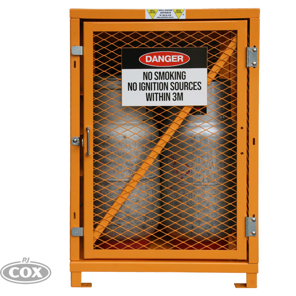 Forklift Gas Cage - 2 Cylinder x 15 Kilogram Storage Solution