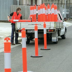 T-Top Bollards for Safety and Traffic Control