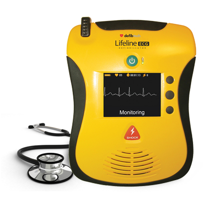 Defibtech Lifeline View ECG Semi-automatic Defibrillator with ECG Monitor