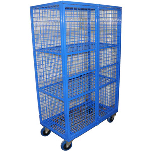 Security Trucks Fully Enclosed High-Volume Storage Cage