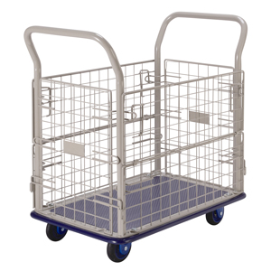 Prestar Small Caged Trolley with Folding Mesh Sides - NB107
