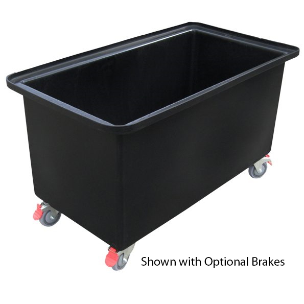 Straight Sided 250 Litre Tub Trolley - Bulk Handling Truck