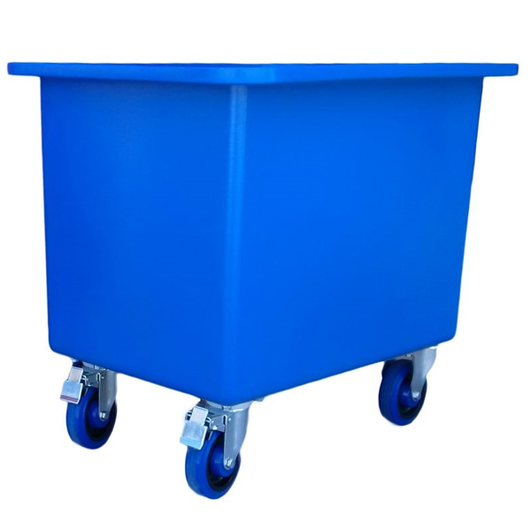 Mobile Tub Trolleys & Rectangular Tubs - Tapered Sides