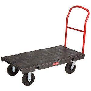 Rubbermaid Medium Heavy-Duty Platform Truck FG443600BLA