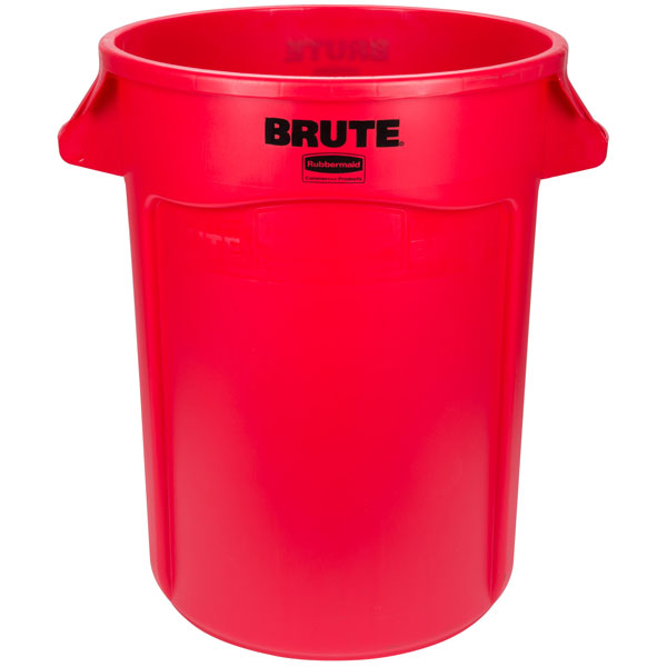 Rubbermaid 2643 BRUTE 166L Round Container & Accessories