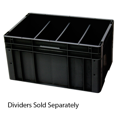 Divider Box, Straight Wall Totes, Stack-Nest Totes