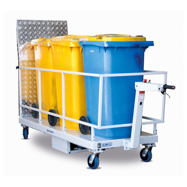 Electrodrive Powered Wheelie Bin Transport Trolley