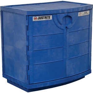 Justrite Corrosive Substance Polyethylene HPDE 90 Litre Storage Cabinet