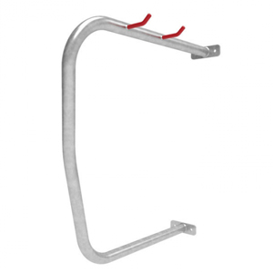 Wall-Mounted Galvanised Steel Bike Rack