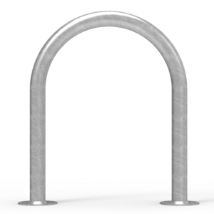 Heavy-Duty Galvanised Steel Hoop Bollards