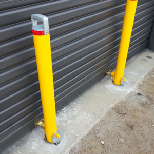 Sleeve-lok Removable Bollard - Roller Door Model