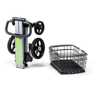 Scout Cart All Purpose Folding Trolley - SCV1 collapsed for compact storage