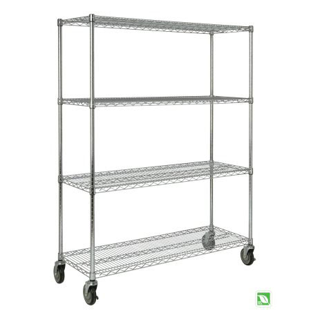 Rubbermaid ProSave Rack Cart for Shelf Ingredient Bins