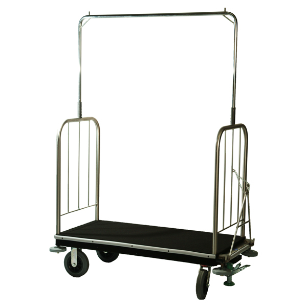 Luggage and Garment Carts Stainless-Steel Australian Made