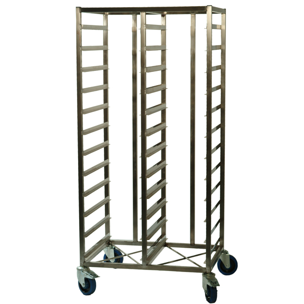 Stainless Steel Gastronorm Trolley – Australian Made, Fully Welded