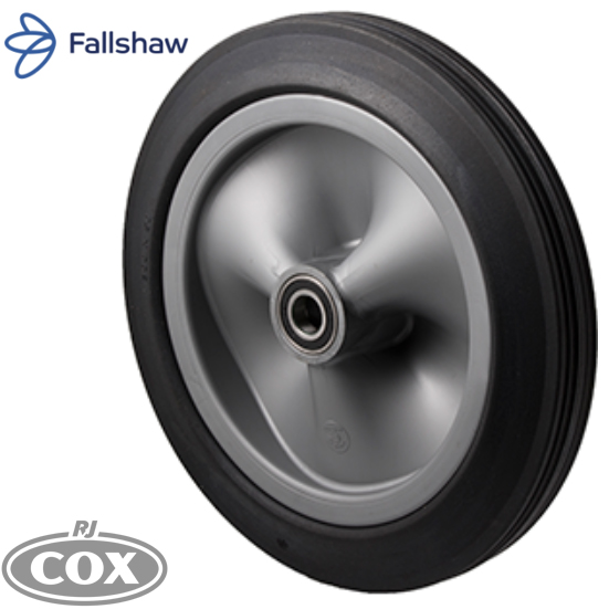 Fallshaw Black Rubber Puncture Proof Wheels