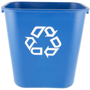 Rubbermaid Desk Side Paper Recycling Bins