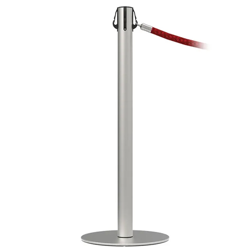 Slimline Premium Hook Post 4-Way Stanchion