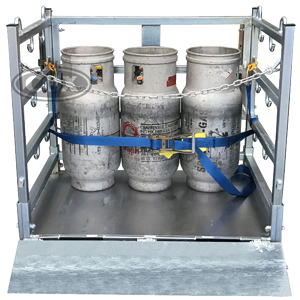Gas Cylinder Storage Cage