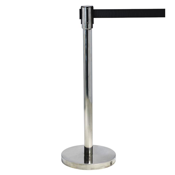 Compass Stainless Steel Retractable Belt Stanchion