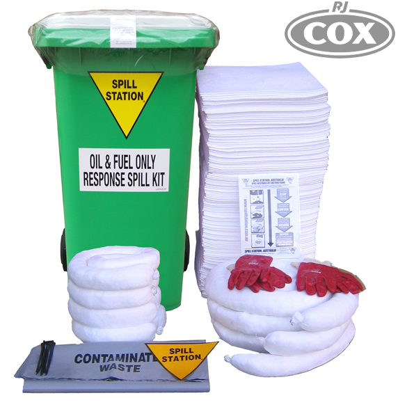 Oil and Fuel Spill Control Kit for Spills up 290 Litre