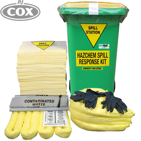 Hazchem 290 Litre Spill Kit