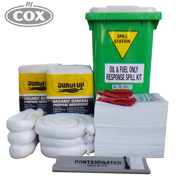 AusSpill Compliant Oil Fuel Spill Kit 240 Litre