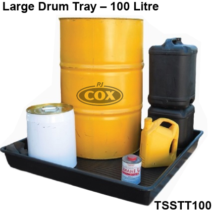 Large Drum Drip Catchment Tray 100 Litre