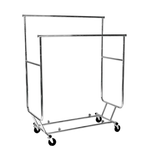 Double Salesman Garment Rail - Series 1