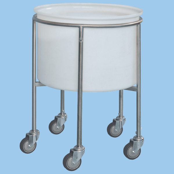 Stainless Steel Mobile Container Soaking Tub