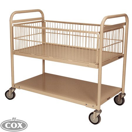Model 'K' 2 Deck Trolley with Mesh Surrounds on Upper Tier
