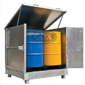 4 Drum Spill and Storage Bin