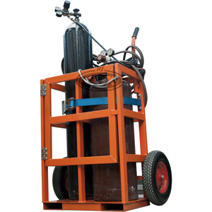 Gas Cylinder Crane Cage Trolley TGC2