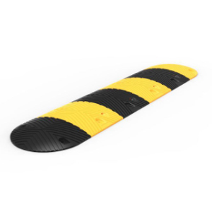 Round Rubber Speed Hump - Standard Duty