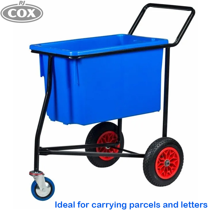 Eco Mail Trolley with Optional Wheels - 40kg Capacity