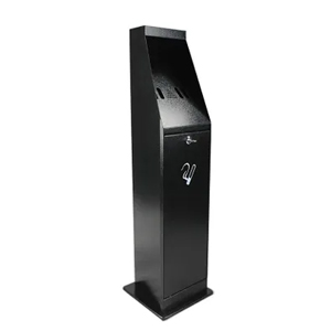 Freestanding Outdoor Smoker's Bin