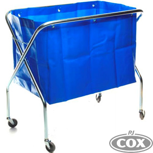 X-Frame Trolley Laundry Cart