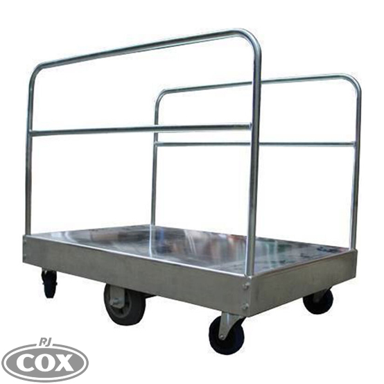 Galvanised Sheet Materials,  Table, Mattress and Bulk Goods Platform Trolley