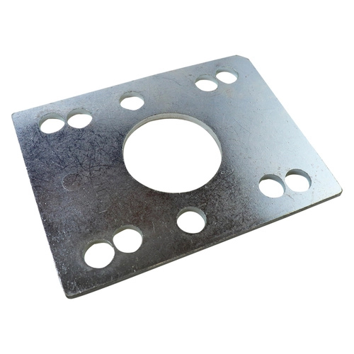 Multi Adaptor Plate for Castors 110x145mm Zinc Plated