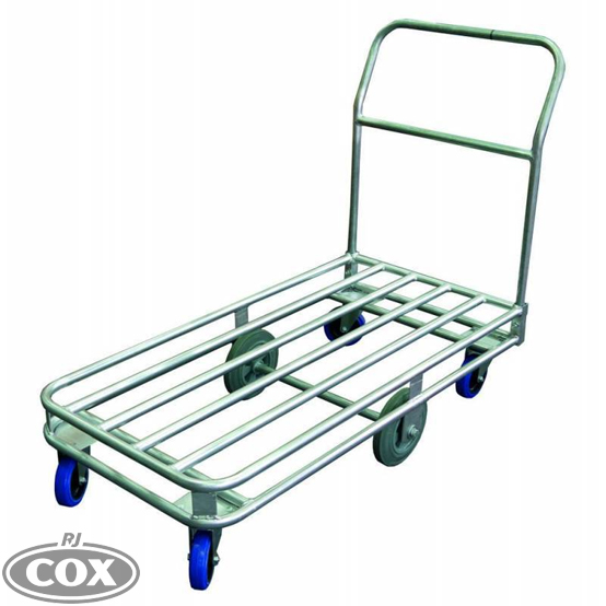 Galvanised Tube Trolley - 350kg Rated